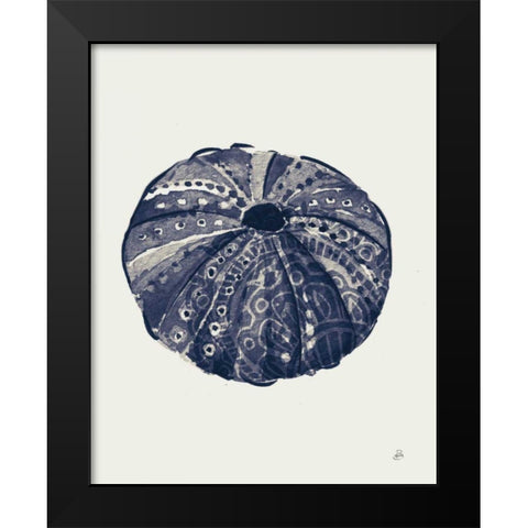 Ocean Finds VII Navy Black Modern Wood Framed Art Print by Brissonnet, Daphne