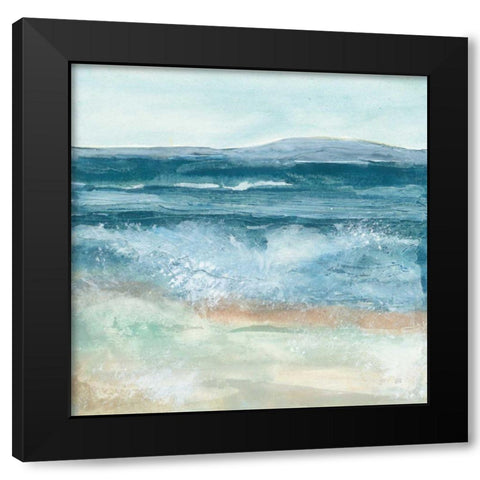 Coastal VI Black Modern Wood Framed Art Print by Paschke, Chris