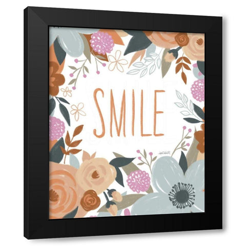 Happy Thoughts III Black Modern Wood Framed Art Print with Double Matting by Tavoletti, Anne