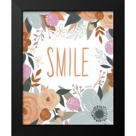 Happy Thoughts III Black Modern Wood Framed Art Print by Tavoletti, Anne
