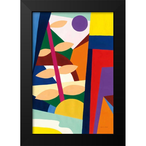Wake Up and Be Bold Black Modern Wood Framed Art Print by Gallagher, Megan
