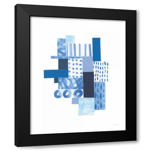 Build Me Up I Black Modern Wood Framed Art Print with Double Matting by Prahl, Courtney