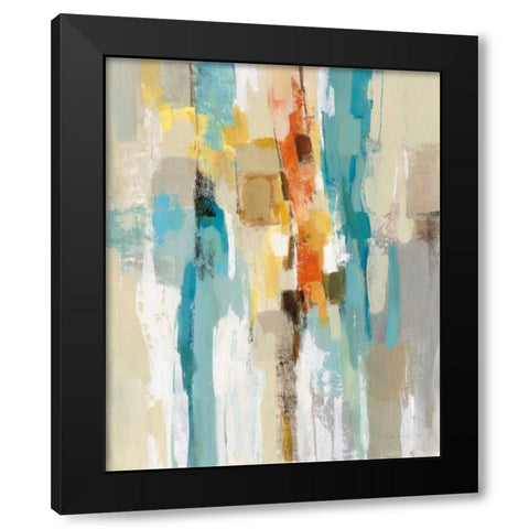 Steps on Sand I Black Modern Wood Framed Art Print by Vassileva, Silvia