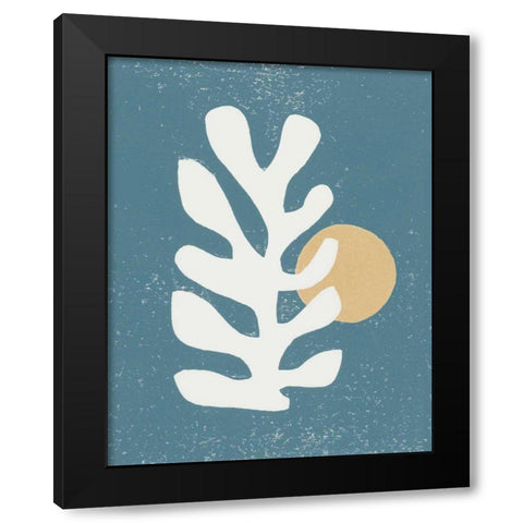 Matisse Homage II Black Modern Wood Framed Art Print with Double Matting by Hershey, Moira