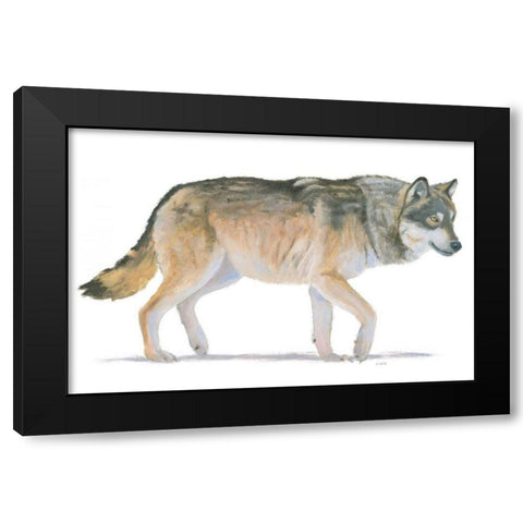 Northern Wild II Black Modern Wood Framed Art Print by Wiens, James