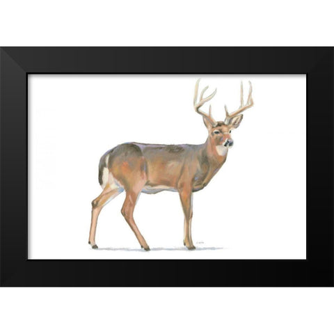 Northern Wild V Black Modern Wood Framed Art Print by Wiens, James