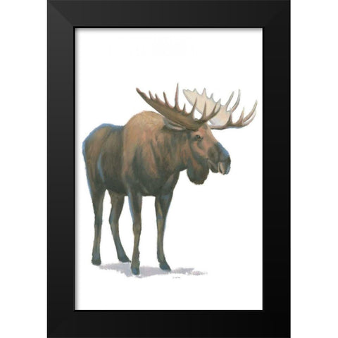 Northern Wild VI Black Modern Wood Framed Art Print by Wiens, James