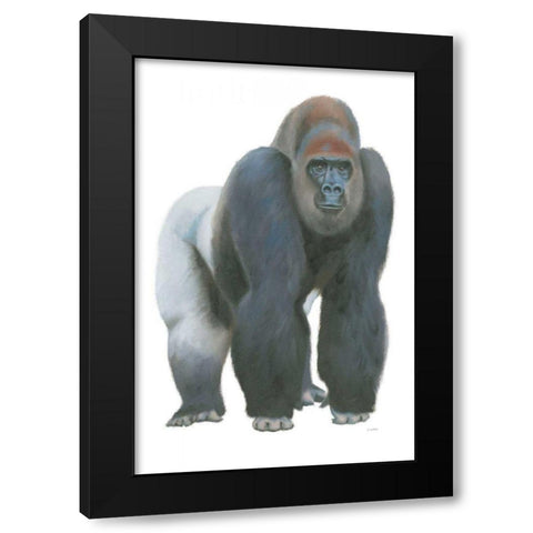 Wild and Free II Black Modern Wood Framed Art Print with Double Matting by Wiens, James