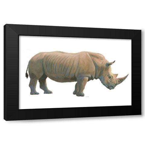 Wild and Free III Black Modern Wood Framed Art Print with Double Matting by Wiens, James