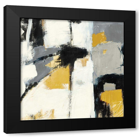 Yellow Catalina I Black Modern Wood Framed Art Print by Schick, Mike