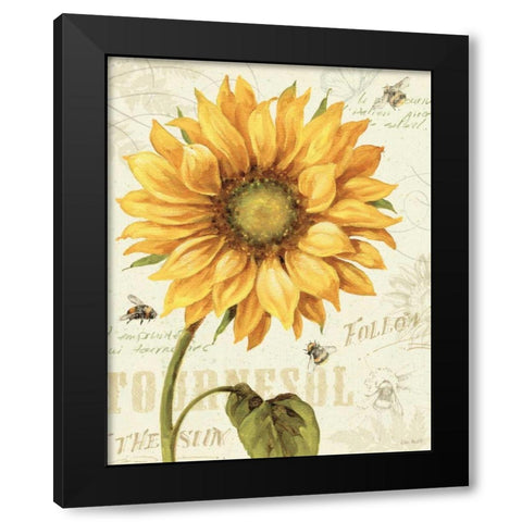 Under the Sun I Black Modern Wood Framed Art Print with Double Matting by Audit, Lisa