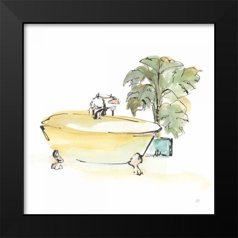 Tub III Black Modern Wood Framed Art Print by Paschke, Chris