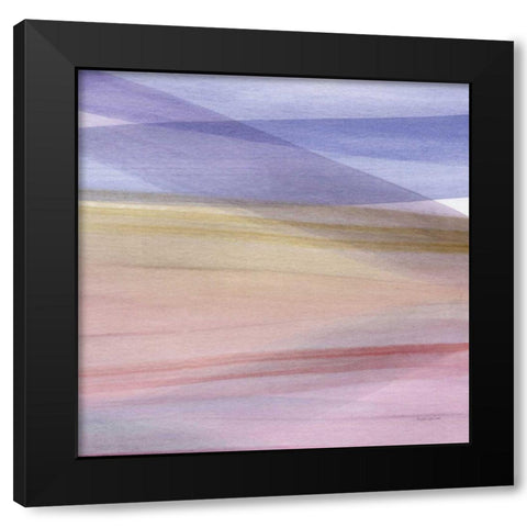 Soft Summer VI Black Modern Wood Framed Art Print by Charro, Mercedes Lopez