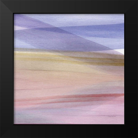 Soft Summer VI Black Modern Wood Framed Art Print by Charro, Mercedes Lopez