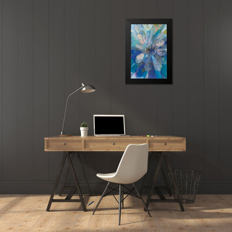 Intensity I Black Modern Wood Framed Art Print by Nai, Danhui