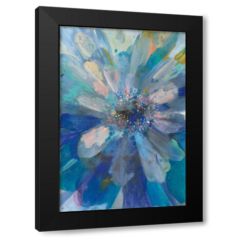 Intensity I Black Modern Wood Framed Art Print by Nai, Danhui