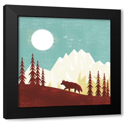 Great Outdoors IV Black Modern Wood Framed Art Print by Escalante, Omar