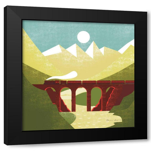 Great Outdoors VI Black Modern Wood Framed Art Print by Escalante, Omar