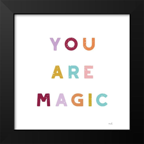 Terrazzo Inspiration I White Black Modern Wood Framed Art Print by Hershey, Moira