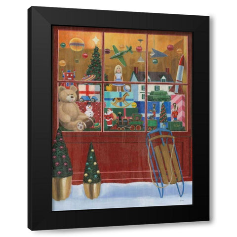 Holiday Moments III Crop Black Modern Wood Framed Art Print by Wiens, James