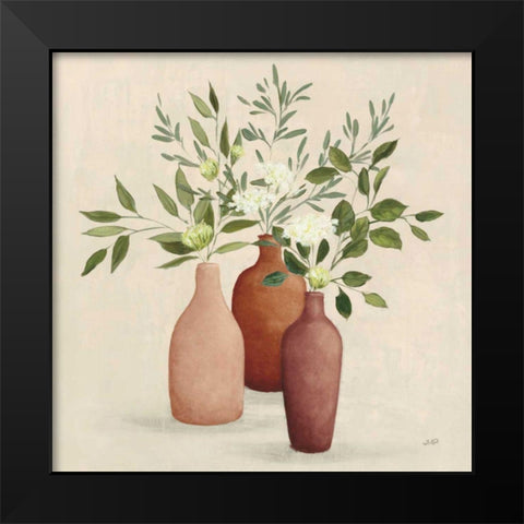 Natural Bouquet II Light Black Modern Wood Framed Art Print by Purinton, Julia