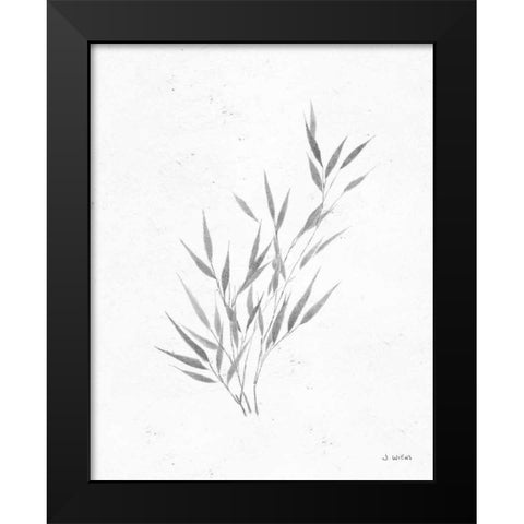 Soft Summer Sketches III Blue Black Modern Wood Framed Art Print by Wiens, James