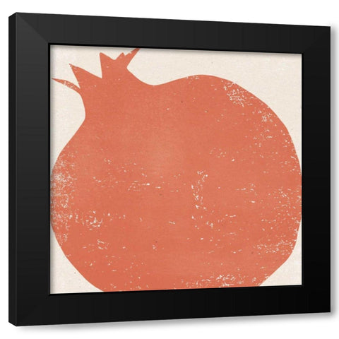 Graphic Fruit I Black Modern Wood Framed Art Print by Hershey, Moira
