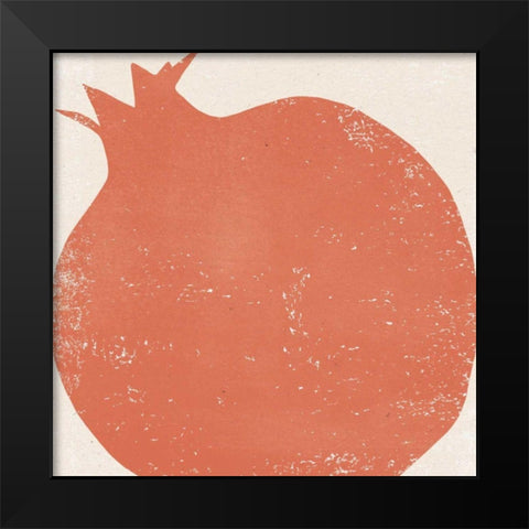 Graphic Fruit I Black Modern Wood Framed Art Print by Hershey, Moira