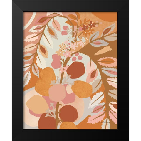 Lemon Plum Tree Black Modern Wood Framed Art Print by Gallagher, Megan