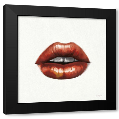 Sweets II Black Modern Wood Framed Art Print with Double Matting by Penner, Janelle