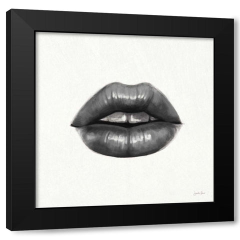 Sweets II Neutral Black Modern Wood Framed Art Print with Double Matting by Penner, Janelle