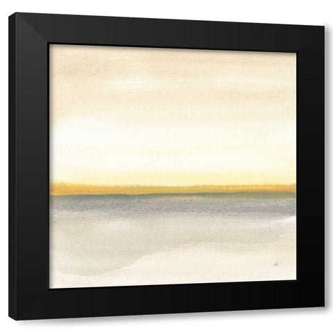 Flatland I Black Modern Wood Framed Art Print by Paschke, Chris