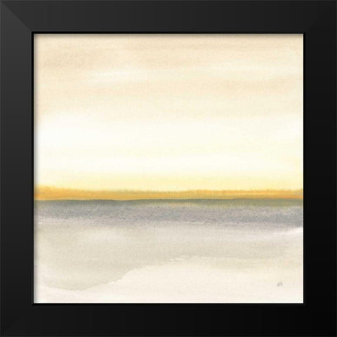 Flatland I Black Modern Wood Framed Art Print by Paschke, Chris