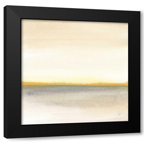 Flatland II Black Modern Wood Framed Art Print by Paschke, Chris