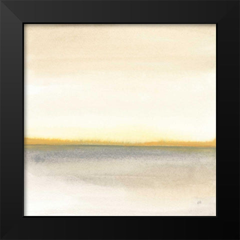 Flatland II Black Modern Wood Framed Art Print by Paschke, Chris