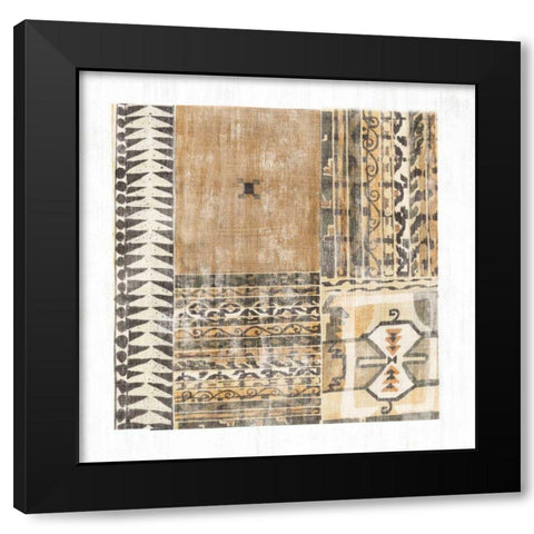 Fragments from Afar I Black Modern Wood Framed Art Print by Wild Apple Portfolio