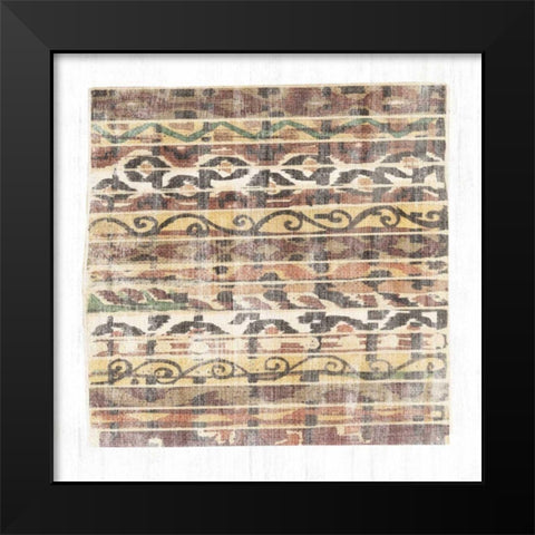 Fragments from Afar II Black Modern Wood Framed Art Print by Wild Apple Portfolio