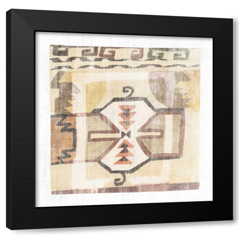 Fragments from Afar III Black Modern Wood Framed Art Print by Wild Apple Portfolio