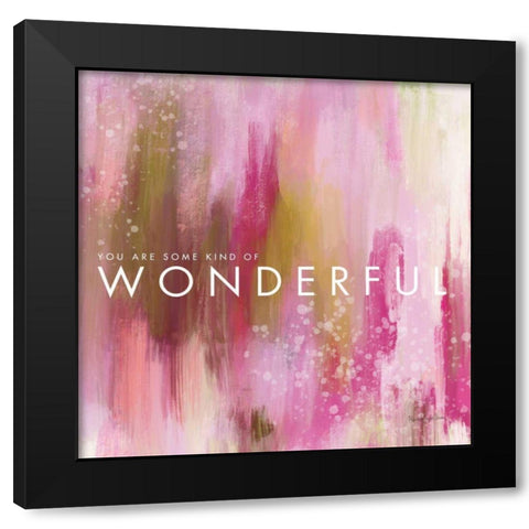 Wonderful Black Modern Wood Framed Art Print with Double Matting by Charro, Mercedes Lopez