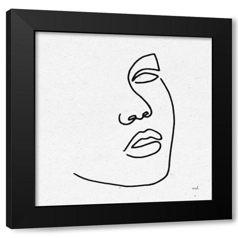 Island Breeze I BW Black Modern Wood Framed Art Print by Hershey, Moira