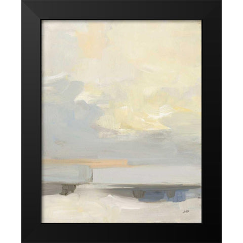 Where Land Meets Sky Black Modern Wood Framed Art Print by Purinton, Julia