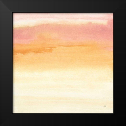 Turmeric and Sand I Black Modern Wood Framed Art Print by Paschke, Chris