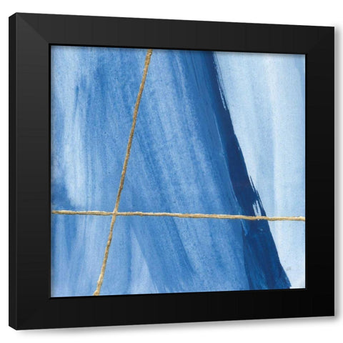 Geometrics I Black Modern Wood Framed Art Print by Paschke, Chris