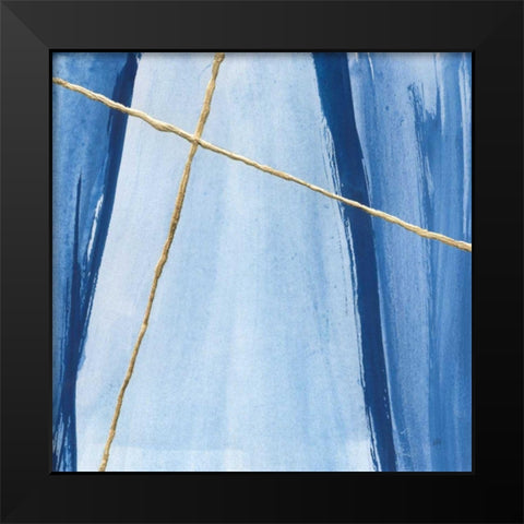 Geometrics III Black Modern Wood Framed Art Print by Paschke, Chris