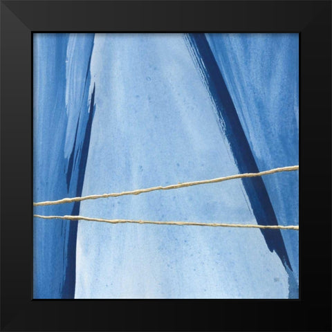 Geometrics IV Black Modern Wood Framed Art Print by Paschke, Chris