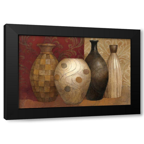 Timeless Vessels Black Modern Wood Framed Art Print with Double Matting by Hristova, Albena