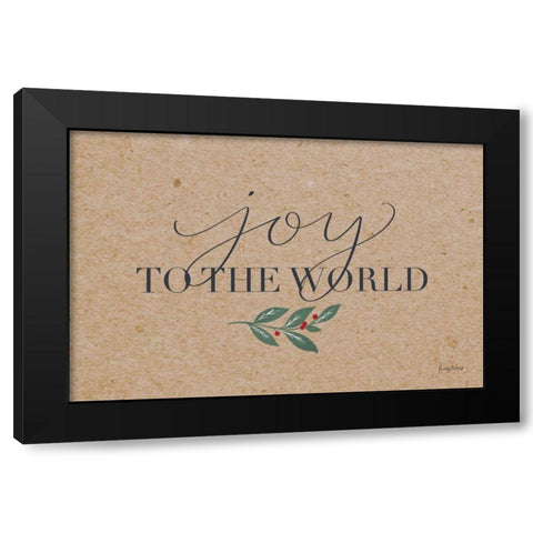 Neutral Christmas III Black Modern Wood Framed Art Print by Thorns, Becky