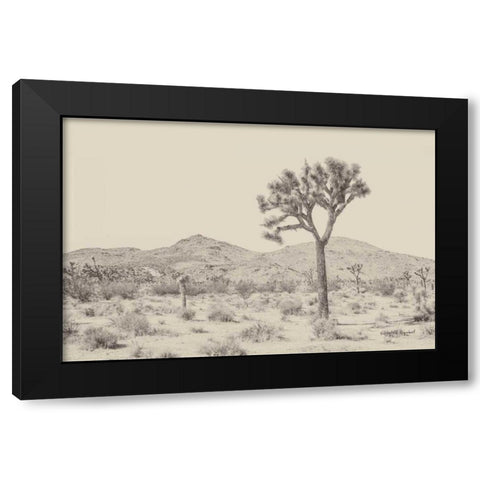 Joshua Tree I Neutral Black Modern Wood Framed Art Print by Urquhart, Elizabeth