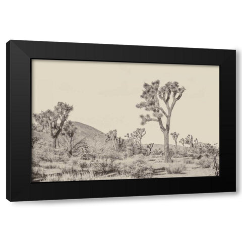 Joshua Tree II Neutral Black Modern Wood Framed Art Print by Urquhart, Elizabeth