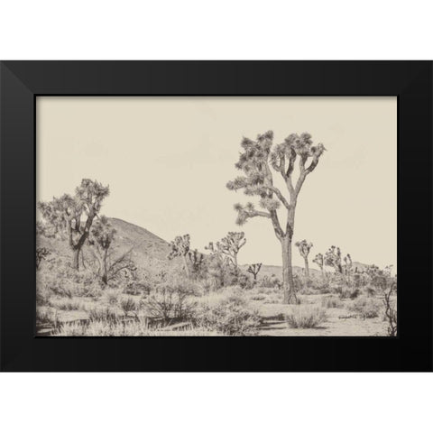 Joshua Tree II Neutral Black Modern Wood Framed Art Print by Urquhart, Elizabeth